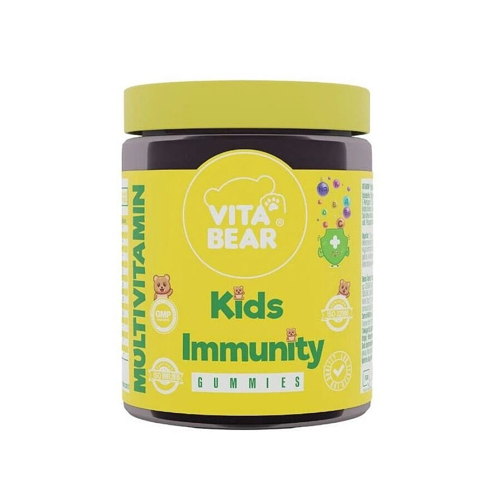 Vita Bear Kids Multivitamin - Çocuklar İçin Multivitamin 60 Çiğnenebilir Jel Form Takviye Edici Gıda
