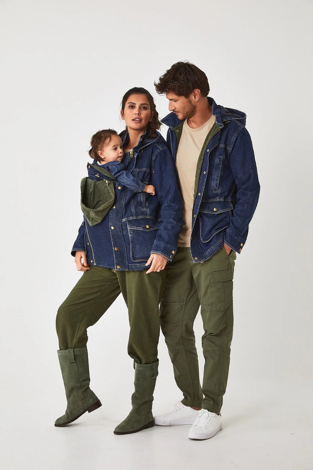 tinytrek x Lily Joy Heritage Denim Ceket