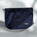 tinytrek %100 Pamuk Fermuarlı Denim Organizer Çanta - Makyaj Çantası - Seyahat Çantası