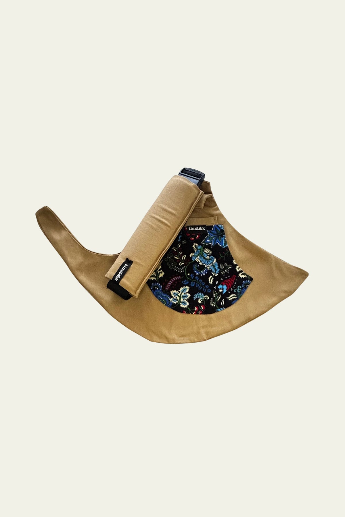 Hardal Pazen Mavi Çiçek tinytrek yan sling çocuk taşıyıcı