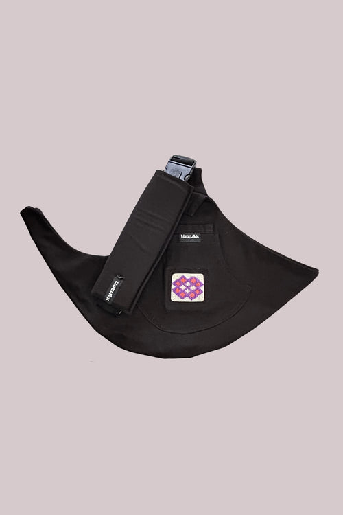 Acı Kahve Helvacı Kilim tinytrek yan sling çocuk taşıyıcı